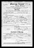Marriage License, Clarence Emmett Holmes Marriage License, Clarence Emmett Holmes